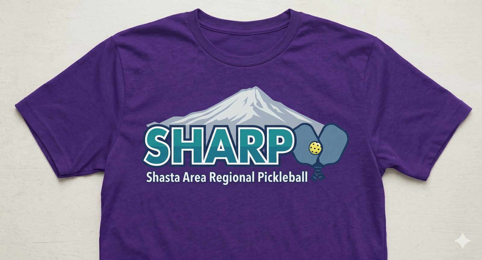 White SHARP shirt